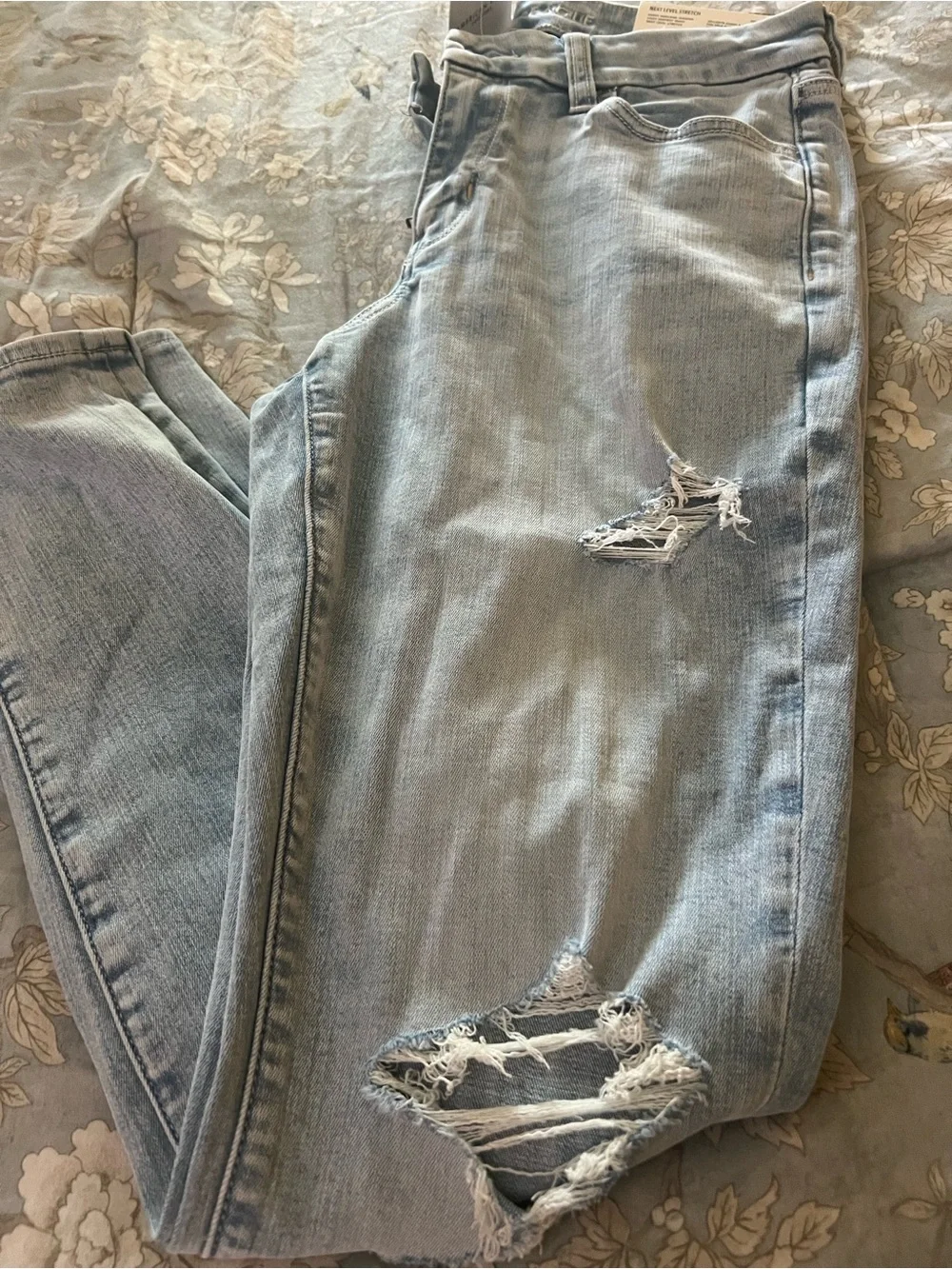 American Eagle Outfitters Curvy High-Rise Jegging - Light Blue